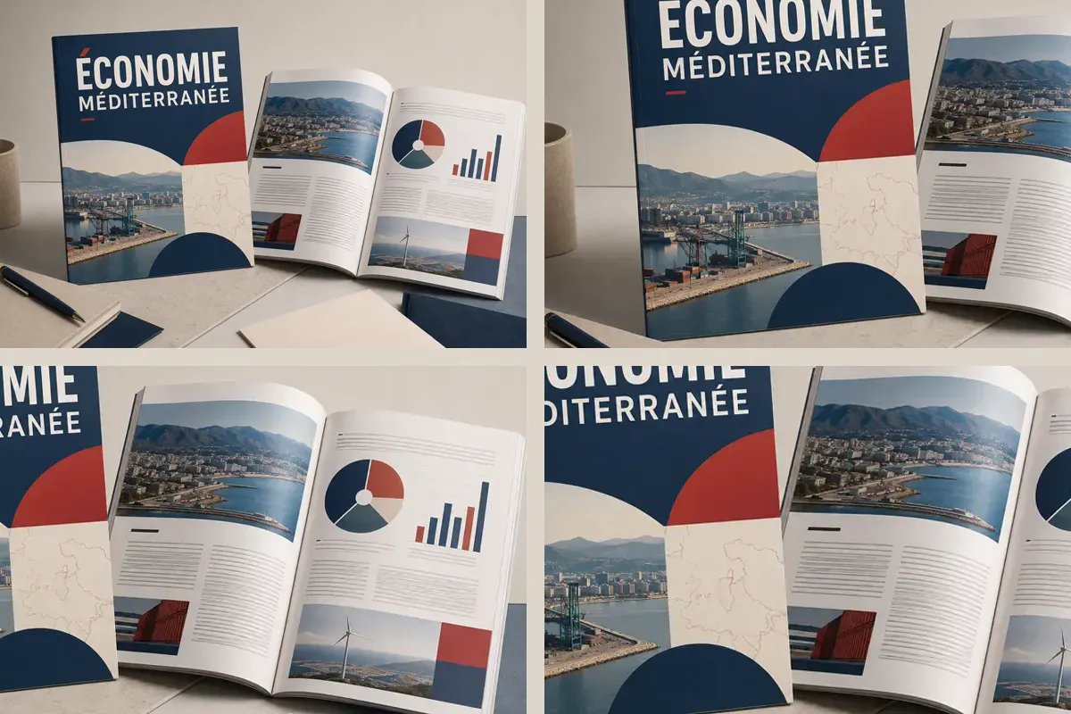 Économie Méditerranée, exemple de projet MYGRAPHISTE